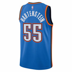Isaiah Hartenstein Oklahoma City Thunder Unisex Swingman Player Jersey Icon Edition Blue - NBA