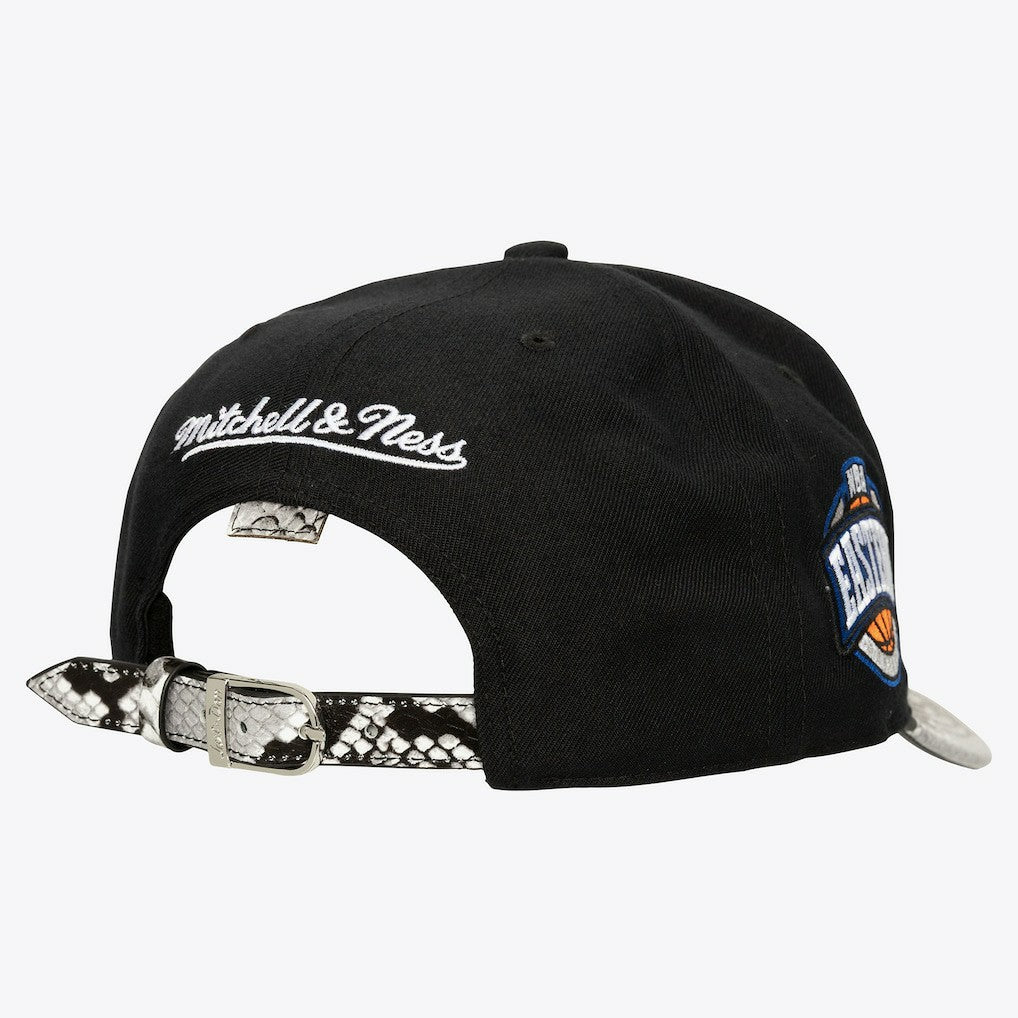 Boston Celtics x Just Don I Love This Team Snakeskin Strapback Hat Black - NBA