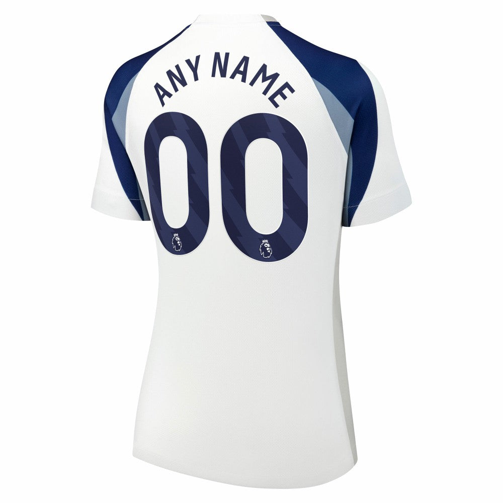 Tottenham Hotspur Women's 2025/26 Home Replica Custom Jersey White | Nike