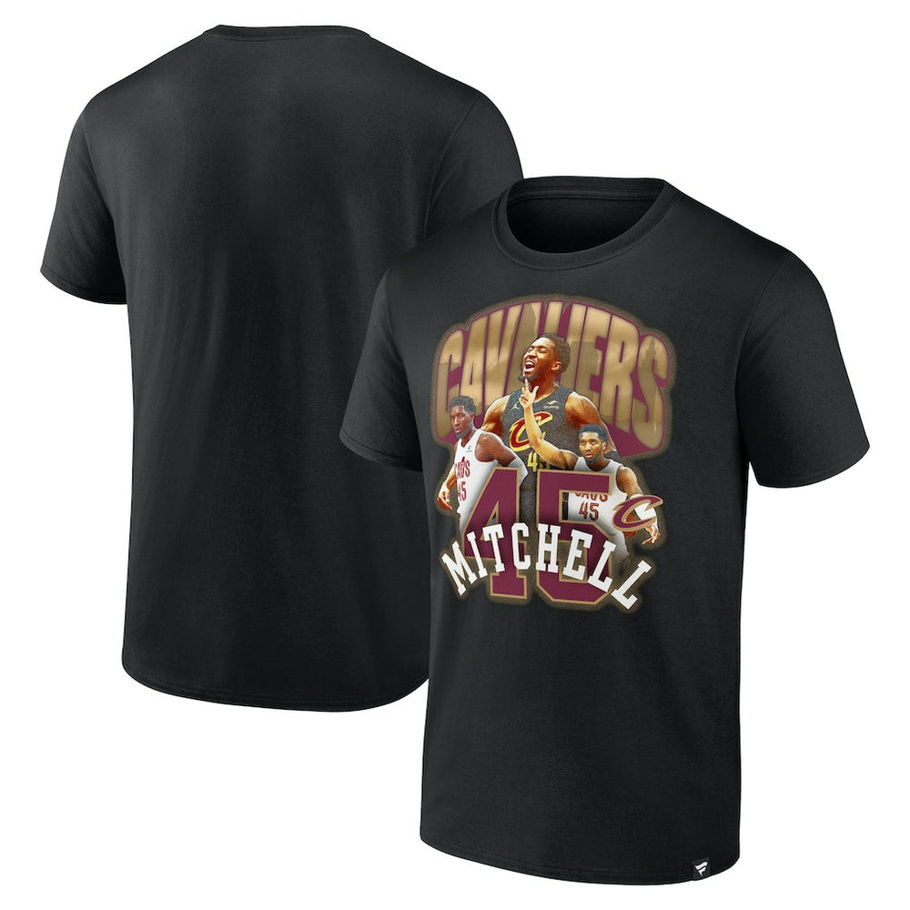 Donovan Mitchell Cleveland Cavaliers Notorious 4.0 T-Shirt Black - NBA