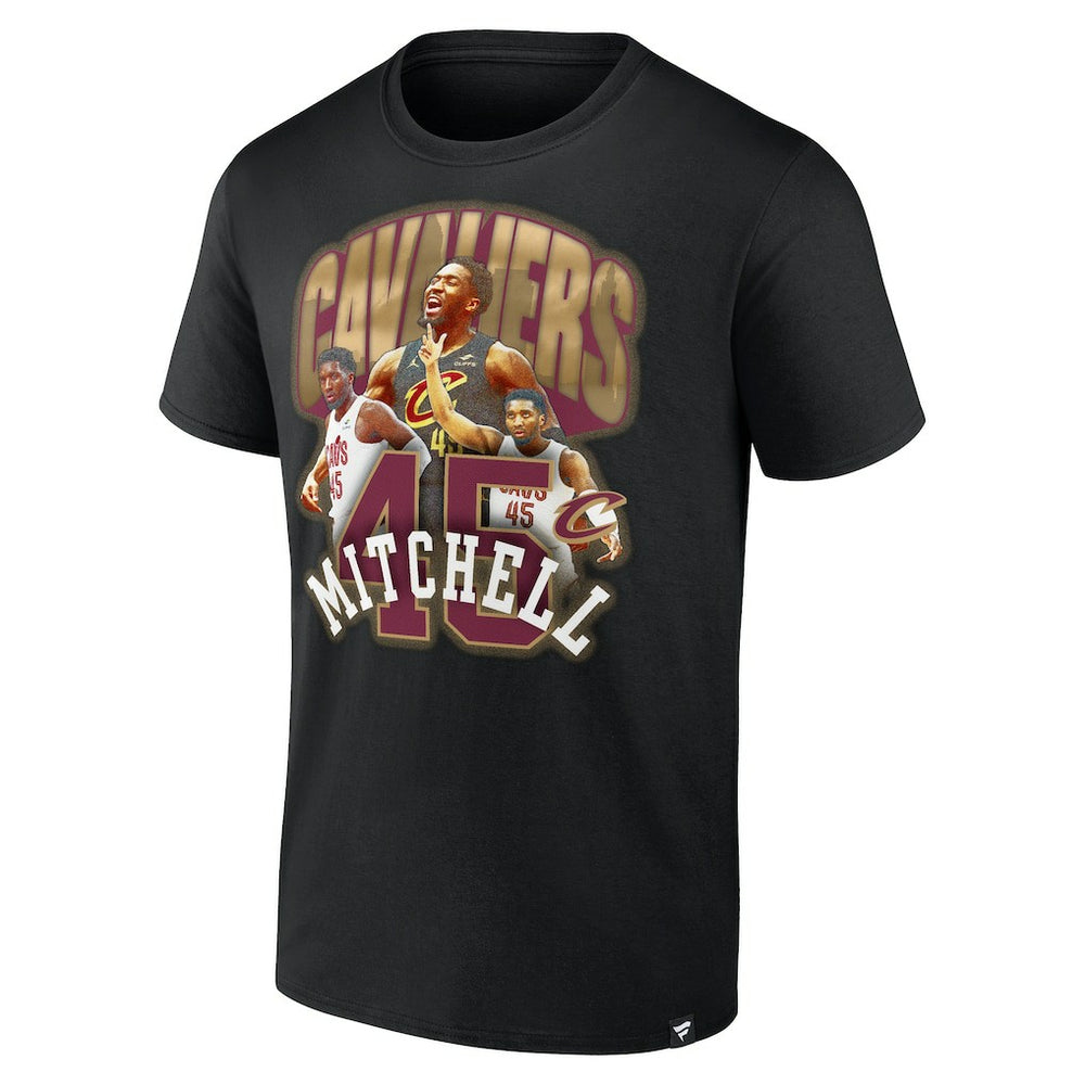 Donovan Mitchell Cleveland Cavaliers Notorious 4.0 T-Shirt Black - NBA