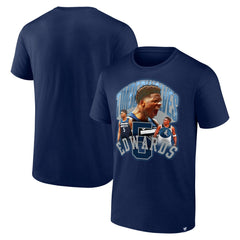Anthony Edwards Minnesota Timberwolves Notorious 4.0 T-Shirt Navy - NBA