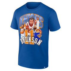 Jalen Brunson New York Knicks Notorious 4.0 T-Shirt Blue - NBA
