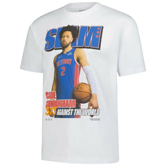 Cade Cunningham Detroit Pistons SLAM Unisex April/May 2025 Cover Graphic T-Shirt White - NBA