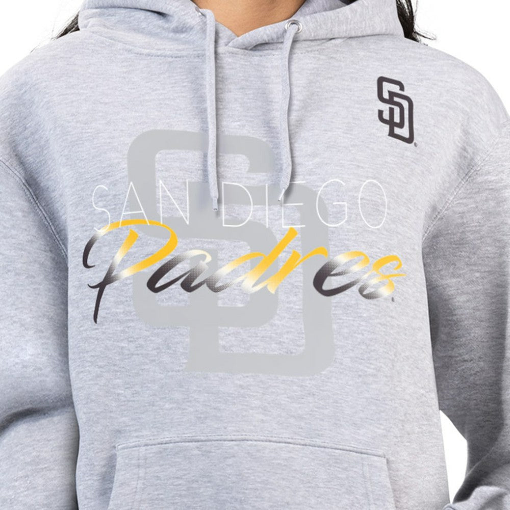 San Diego Padres G-III 4Her by Carl Banks Women's Shadow Logo Graphic Pullover Hoodie - MLB