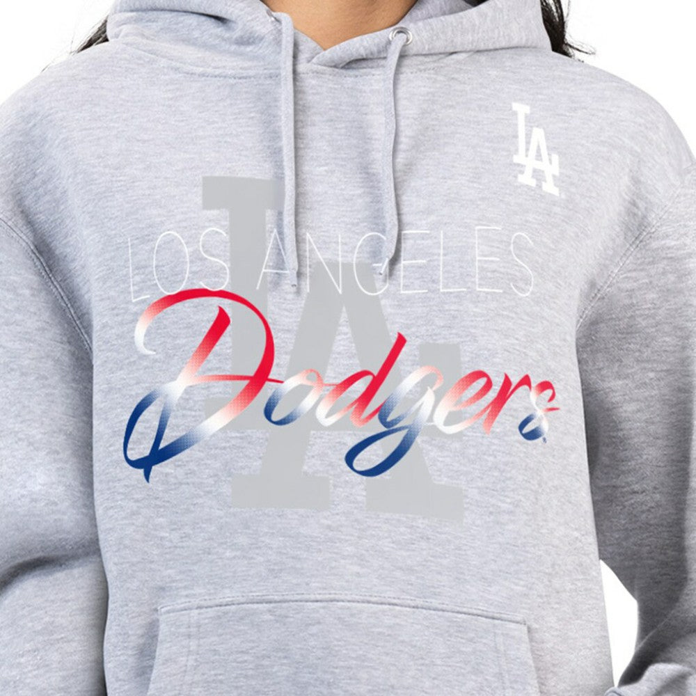 Los Angeles Dodgers G-III 4Her by Carl Banks Women's Shadow Logo Graphic Pullover Hoodie - MLB