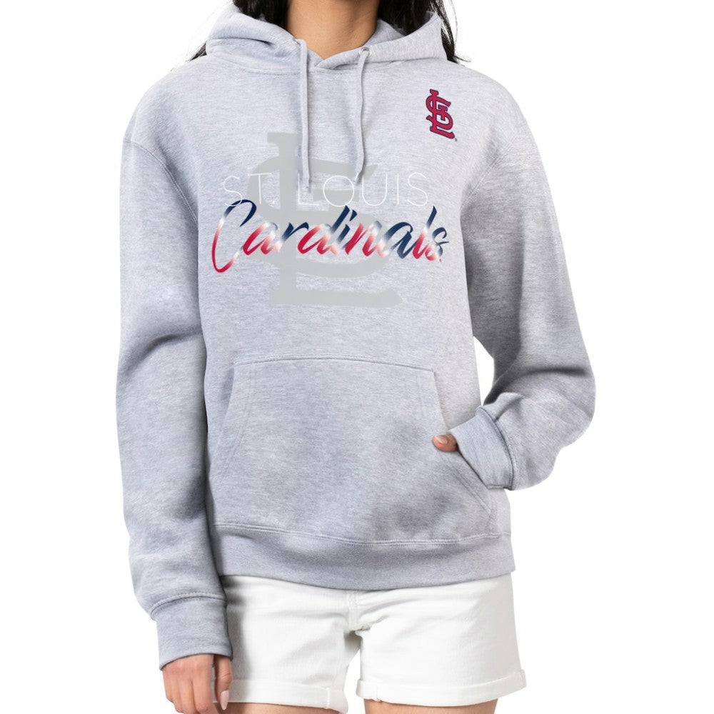 St. Louis Cardinals G-III 4Her by Carl Banks Women's Shadow Logo Graphic Pullover Hoodie - MLB