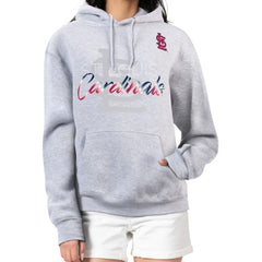 St. Louis Cardinals G-III 4Her by Carl Banks Women's Shadow Logo Graphic Pullover Hoodie - MLB