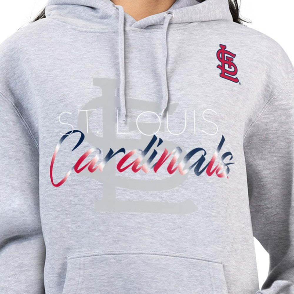 St. Louis Cardinals G-III 4Her by Carl Banks Women's Shadow Logo Graphic Pullover Hoodie - MLB