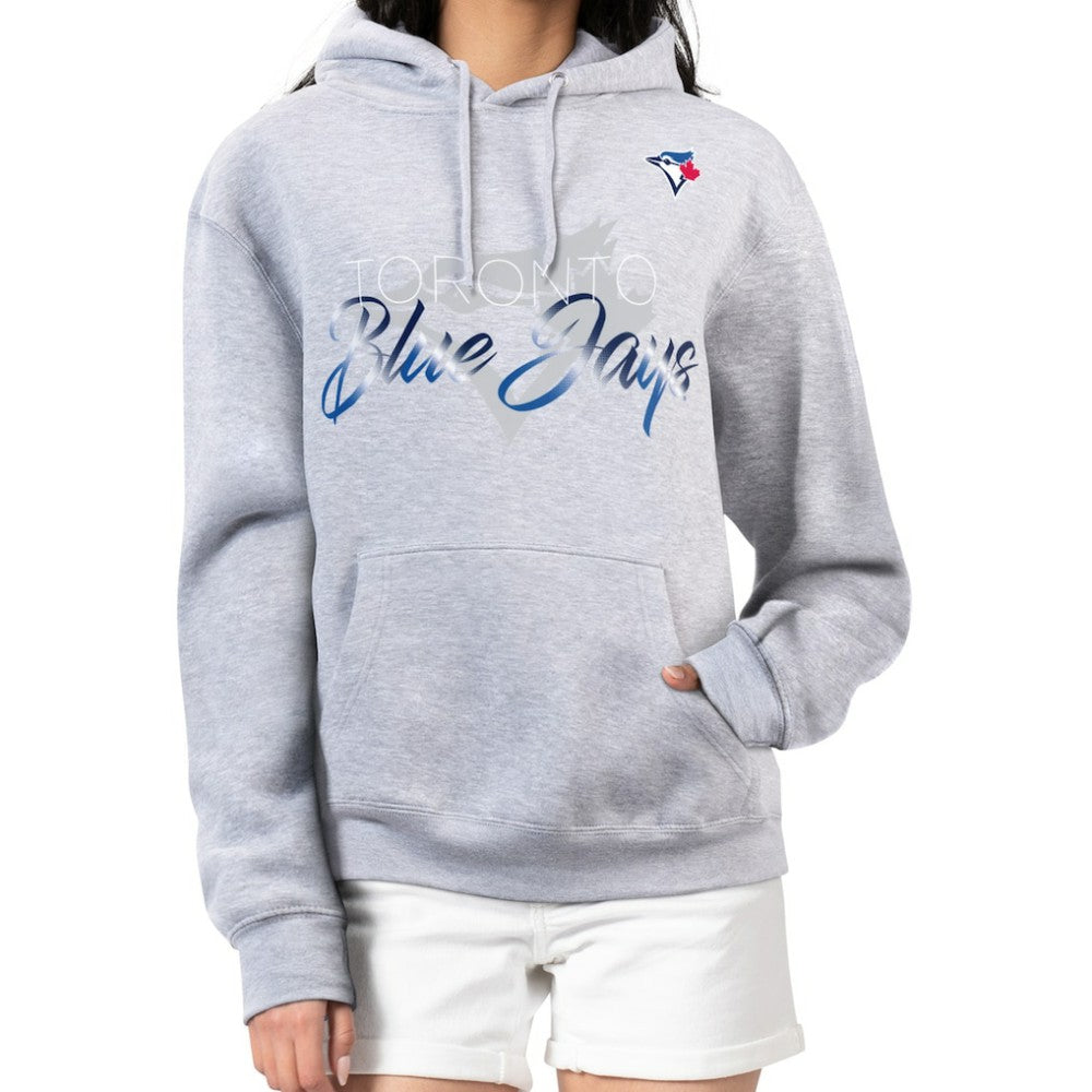Toronto Blue Jays G-III 4Her by Carl Banks Women's Shadow Logo Graphic Pullover Hoodie - MLB