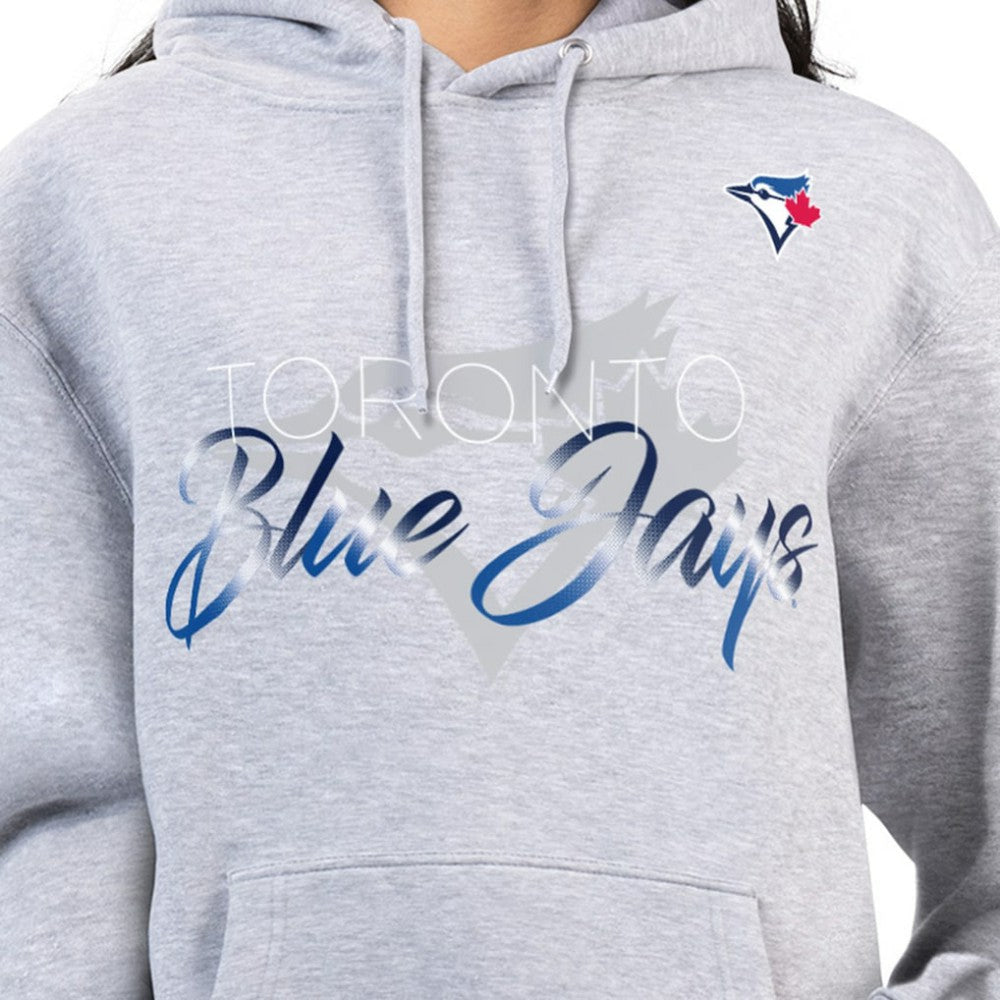 Toronto Blue Jays G-III 4Her by Carl Banks Women's Shadow Logo Graphic Pullover Hoodie - MLB