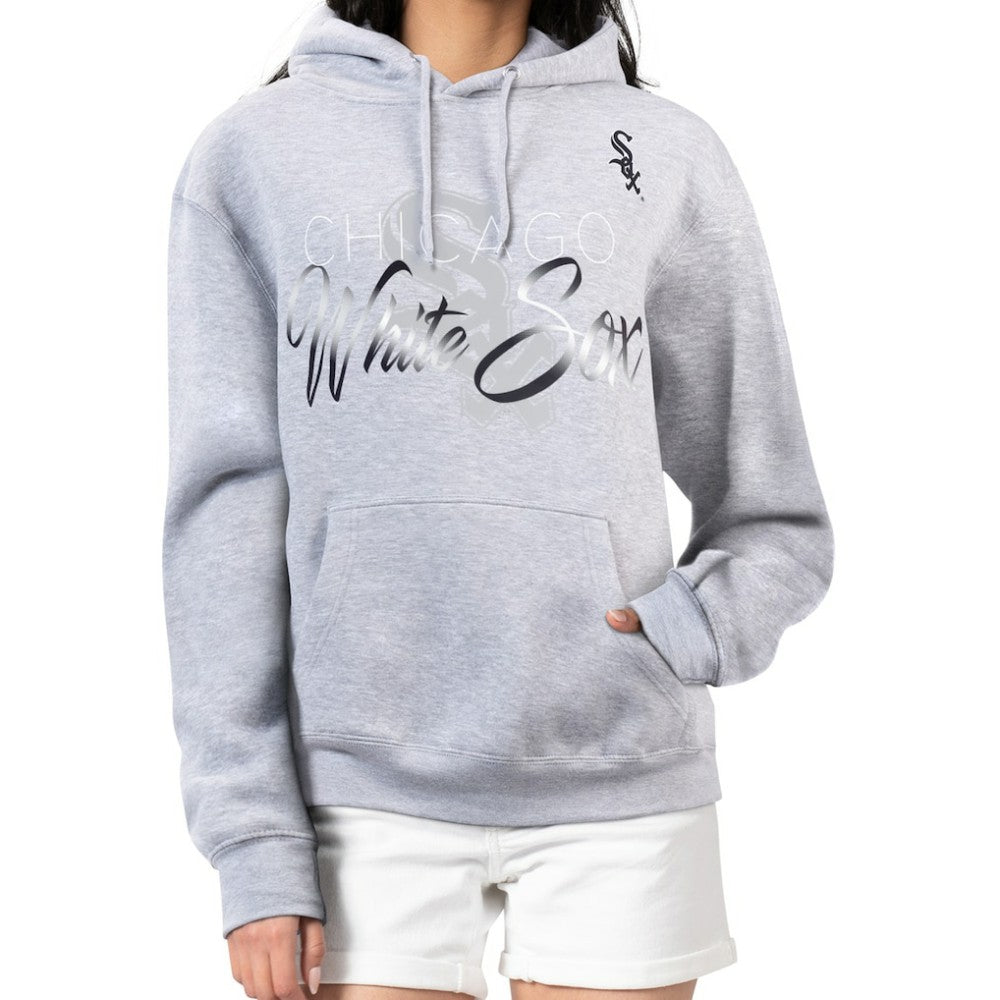 Chicago White Sox G-III 4Her by Carl Banks Women's Shadow Logo Graphic Pullover Hoodie - MLB