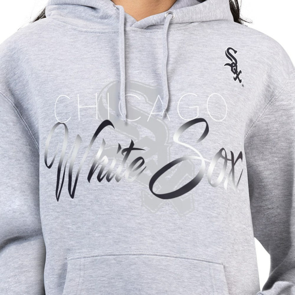 Chicago White Sox G-III 4Her by Carl Banks Women's Shadow Logo Graphic Pullover Hoodie - MLB