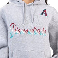 Arizona Diamondbacks G-III 4Her by Carl Banks Women's Shadow Logo Graphic Pullover Hoodie - MLB