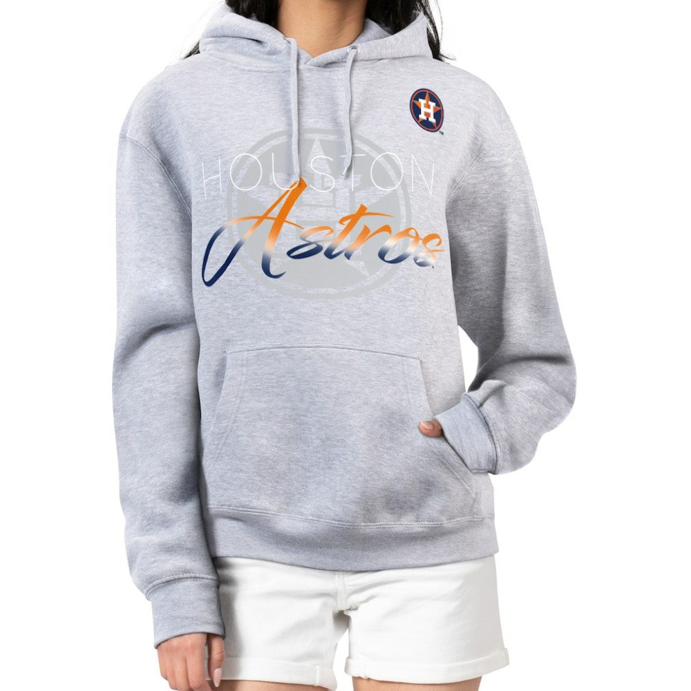 Houston Astros G-III 4Her by Carl Banks Women's Shadow Logo Graphic Pullover Hoodie - MLB