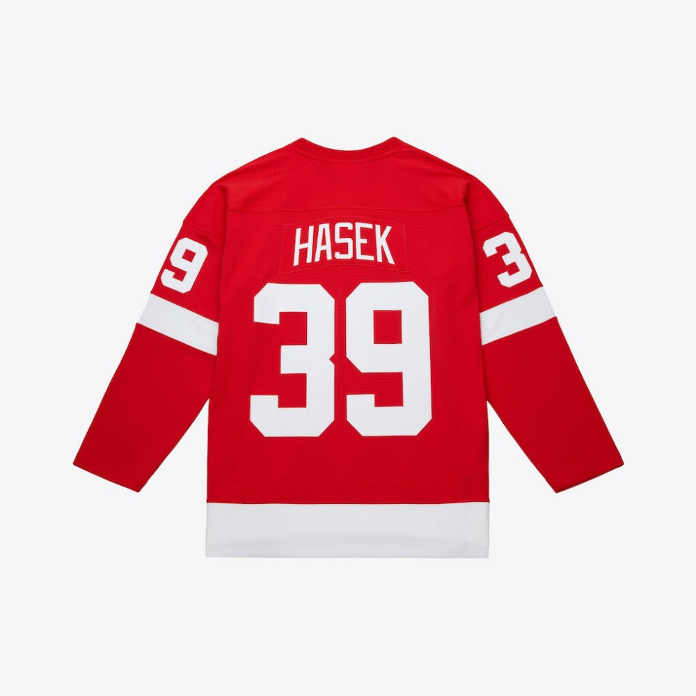 Dominik Hasek Detroit Red Wings Mitchell & Ness 2007-08 Power Play Jersey - Red - NHL
