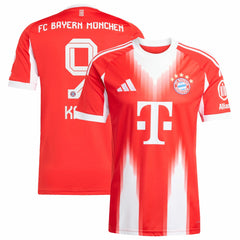 Harry Kane Bayern Munich 2025/26 Home Replica Jersey Red | Adidas Sale