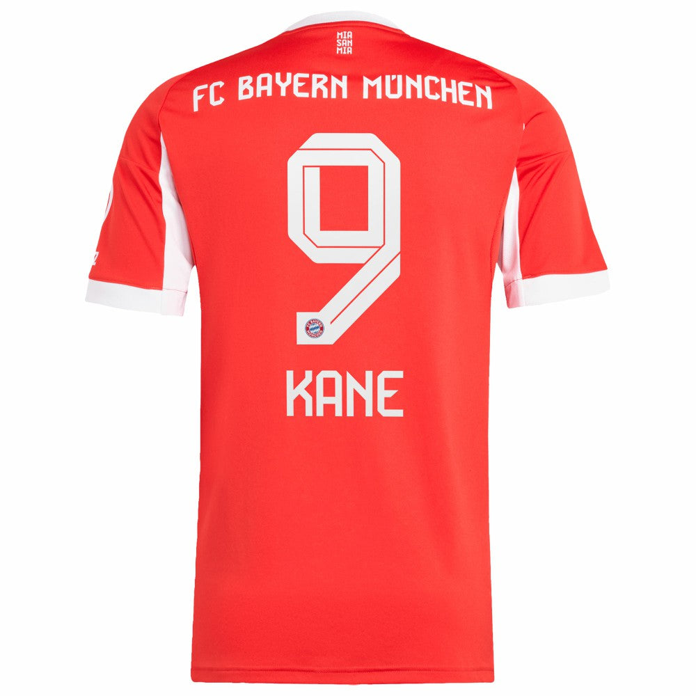 Harry Kane Bayern Munich 2025/26 Home Replica Jersey Red | Adidas Sale