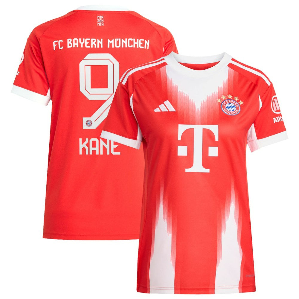 Harry Kane Bayern Munich Women's 2025/26 Home Replica Jersey Red | Adidas Sale