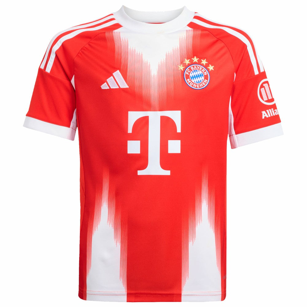 Harry Kane Bayern Munich Youth 2025/26 Home Replica Jersey Red | Adidas cheap