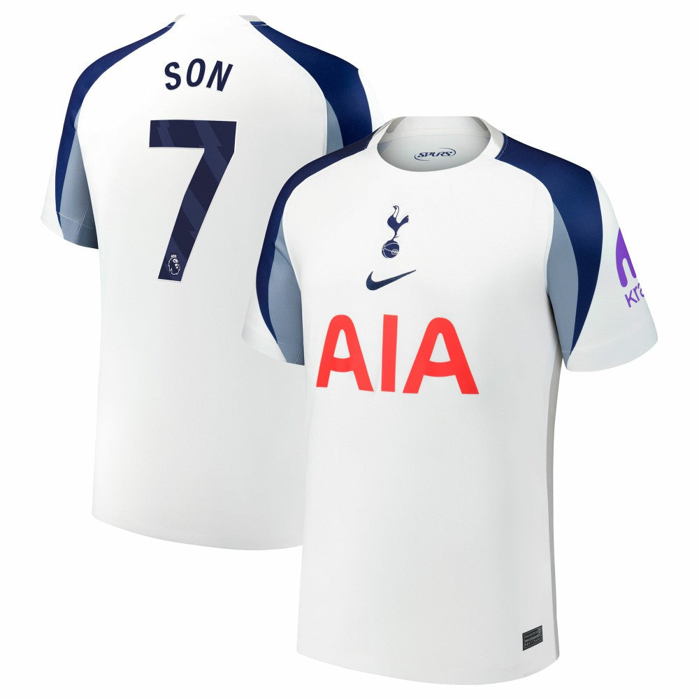 Son Heung-Min Tottenham Hotspur 2025/26 Home Replica Jersey White | Nike Online