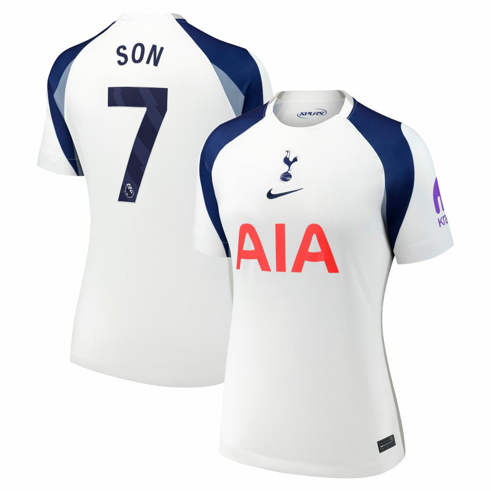 Son Heung-Min Tottenham Hotspur Women's 2025/26 Home Replica Jersey White | Nike cheap