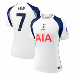 Son Heung-Min Tottenham Hotspur Women's 2025/26 Home Replica Jersey White | Nike cheap
