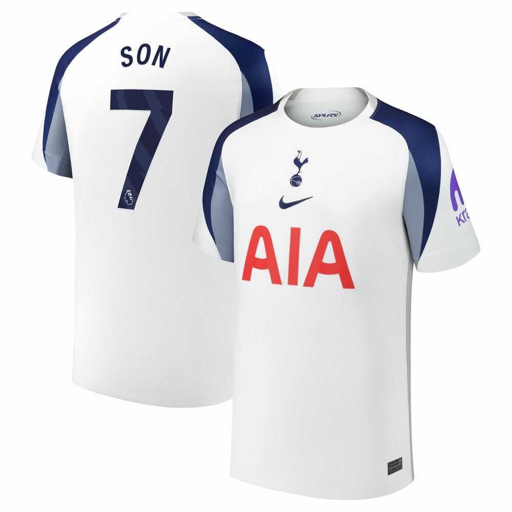 Son Heung-Min Tottenham Hotspur Youth 2025/26 Home Replica Jersey White | Nike