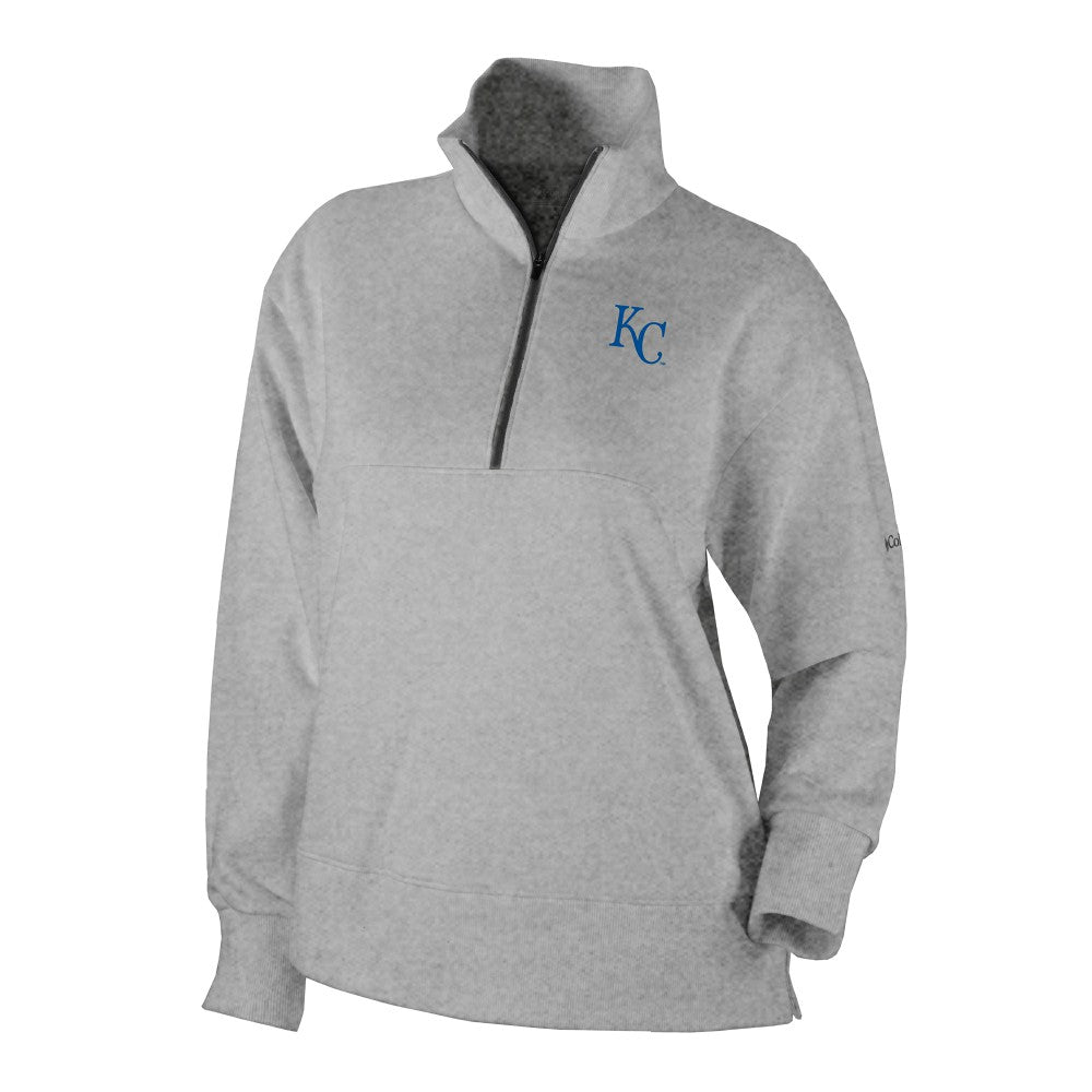 Kansas City Royals Columbia Women's Birchwood Hills Quarter-Zip Pullover - MLB