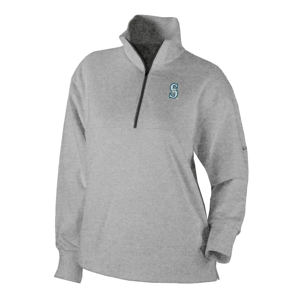 Seattle Mariners Columbia Women's Birchwood Hills Quarter-Zip Pullover - MLB