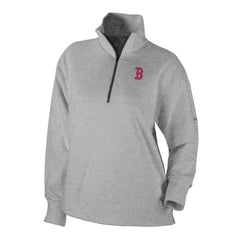 Boston Red Sox Columbia Women's Birchwood Hills Quarter-Zip Pullover - MLB