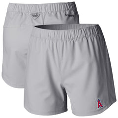 Los Angeles Angels Columbia Women's Tamiami Pull-On Shorts - MLB