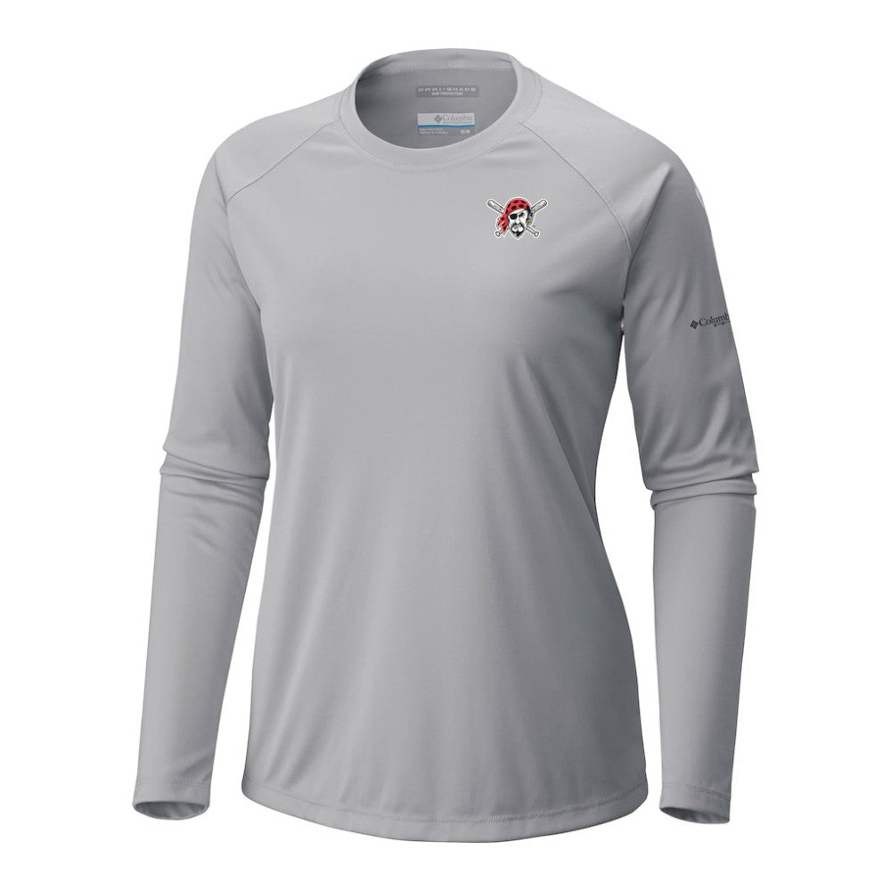 Pittsburgh Pirates Columbia Tidal Tee II Long Sleeve T-Shirt - MLB