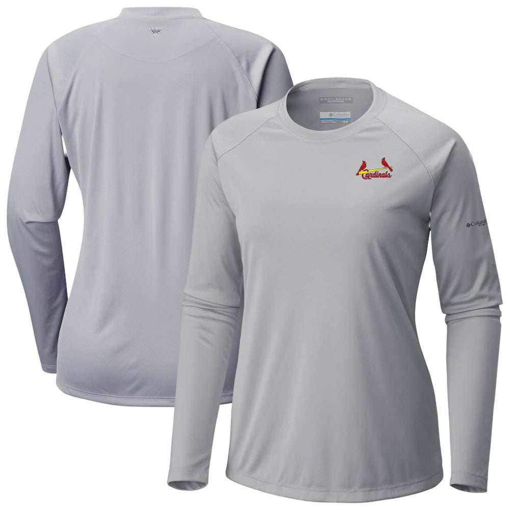St. Louis Cardinals Columbia Tidal Tee II Long Sleeve T-Shirt - MLB