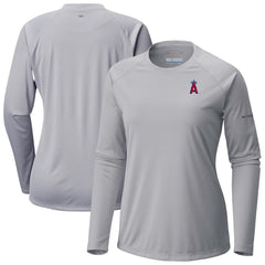 Los Angeles Angels Columbia Tidal Tee II Long Sleeve T-Shirt - MLB