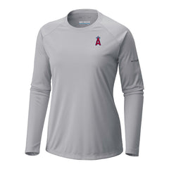 Los Angeles Angels Columbia Tidal Tee II Long Sleeve T-Shirt - MLB
