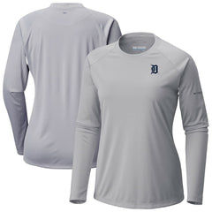 Detroit Tigers Columbia Tidal Tee II Long Sleeve T-Shirt - MLB