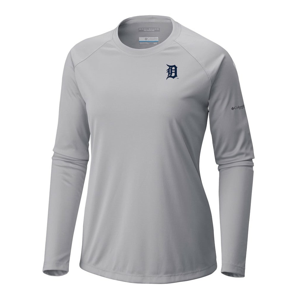 Detroit Tigers Columbia Tidal Tee II Long Sleeve T-Shirt - MLB