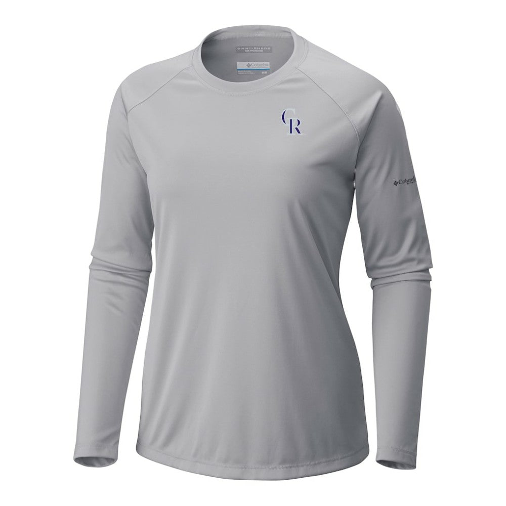 Colorado Rockies Columbia Tidal Tee II Long Sleeve T-Shirt - MLB