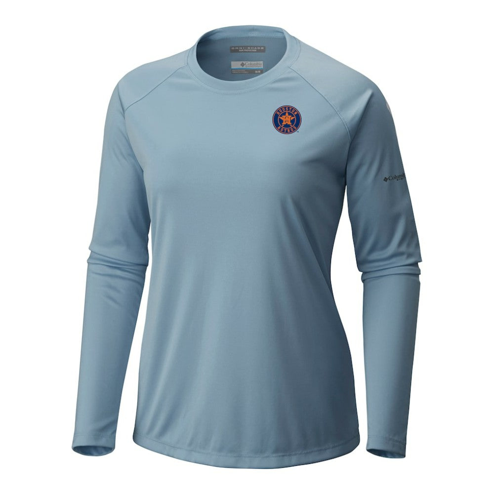 Houston Astros Columbia Tidal Tee II Long Sleeve T-Shirt - MLB