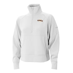 San Francisco Giants Columbia Women's Wickhams Hills Raglan Omni-Wick Quarter-Zip Pullover - MLB