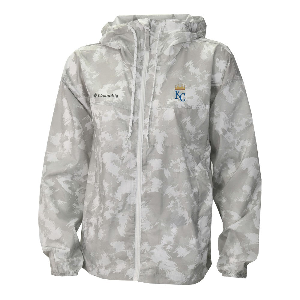 Kansas City Royals Columbia Women's Flash Challenger Full-Zip Hoodie Windbreaker Jacket - MLB