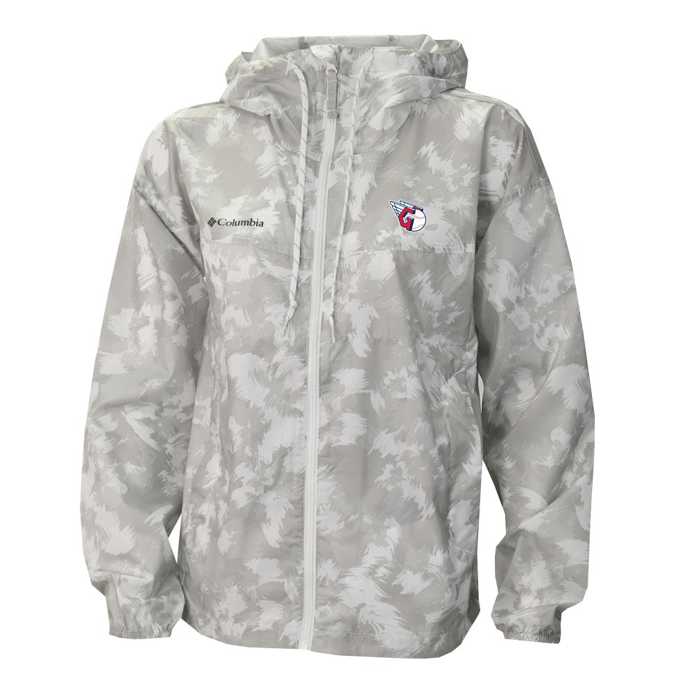 Cleveland Guardians Columbia Women's Flash Challenger Full-Zip Hoodie Windbreaker Jacket - MLB