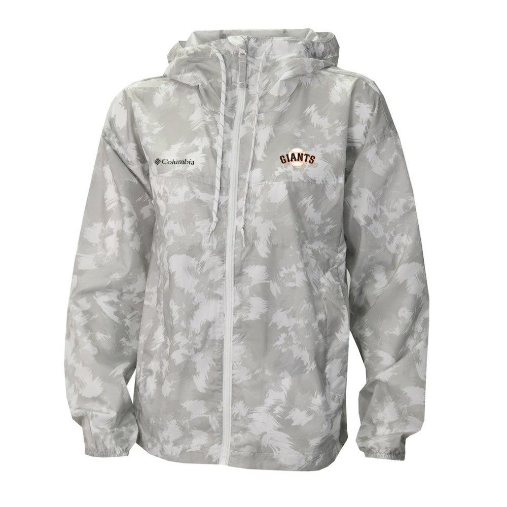San Francisco Giants Columbia Women's Flash Challenger Full-Zip Hoodie Windbreaker Jacket - MLB