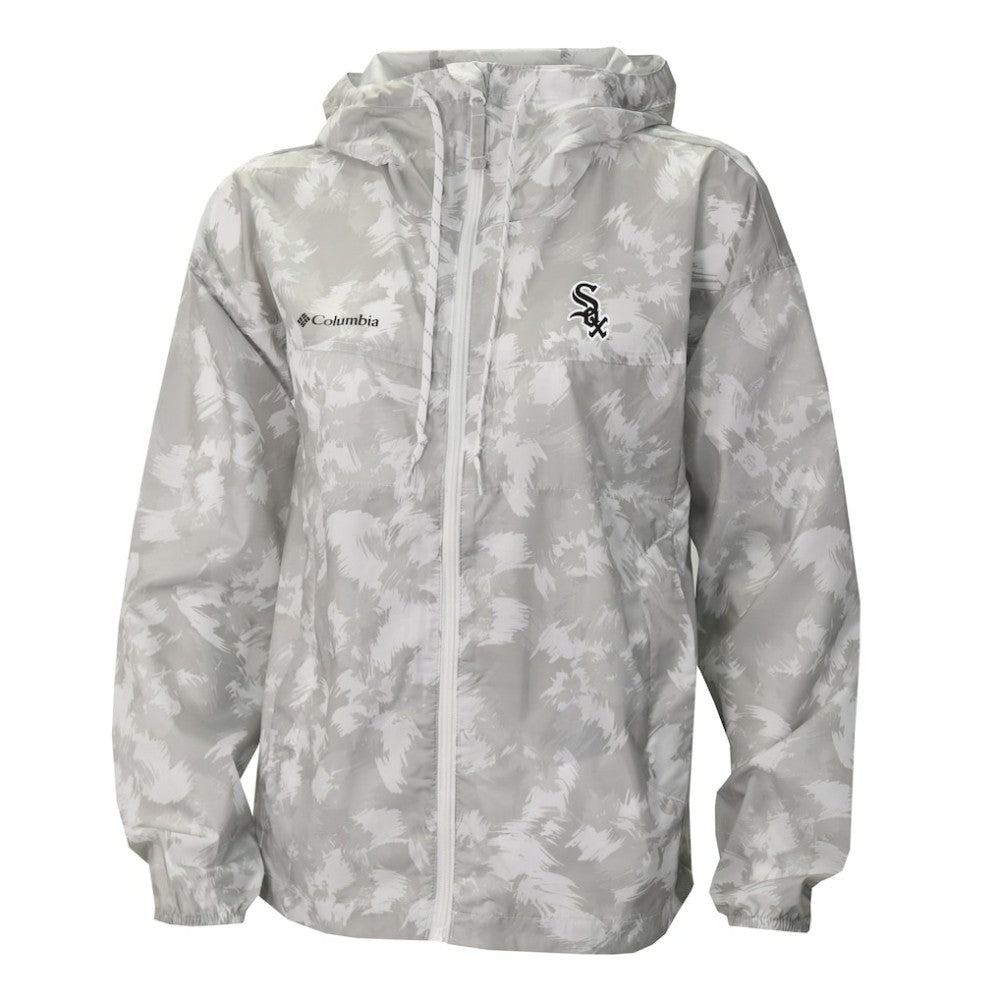Chicago White Sox Columbia Women's Flash Challenger Full-Zip Hoodie Windbreaker Jacket - MLB