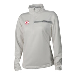 Boston Red Sox Columbia Women's Skiff Guide Fleece Half-Zip Pullover Jacket - MLB