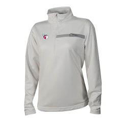 Cleveland Guardians Columbia Women's Skiff Guide Fleece Half-Zip Pullover Jacket - MLB