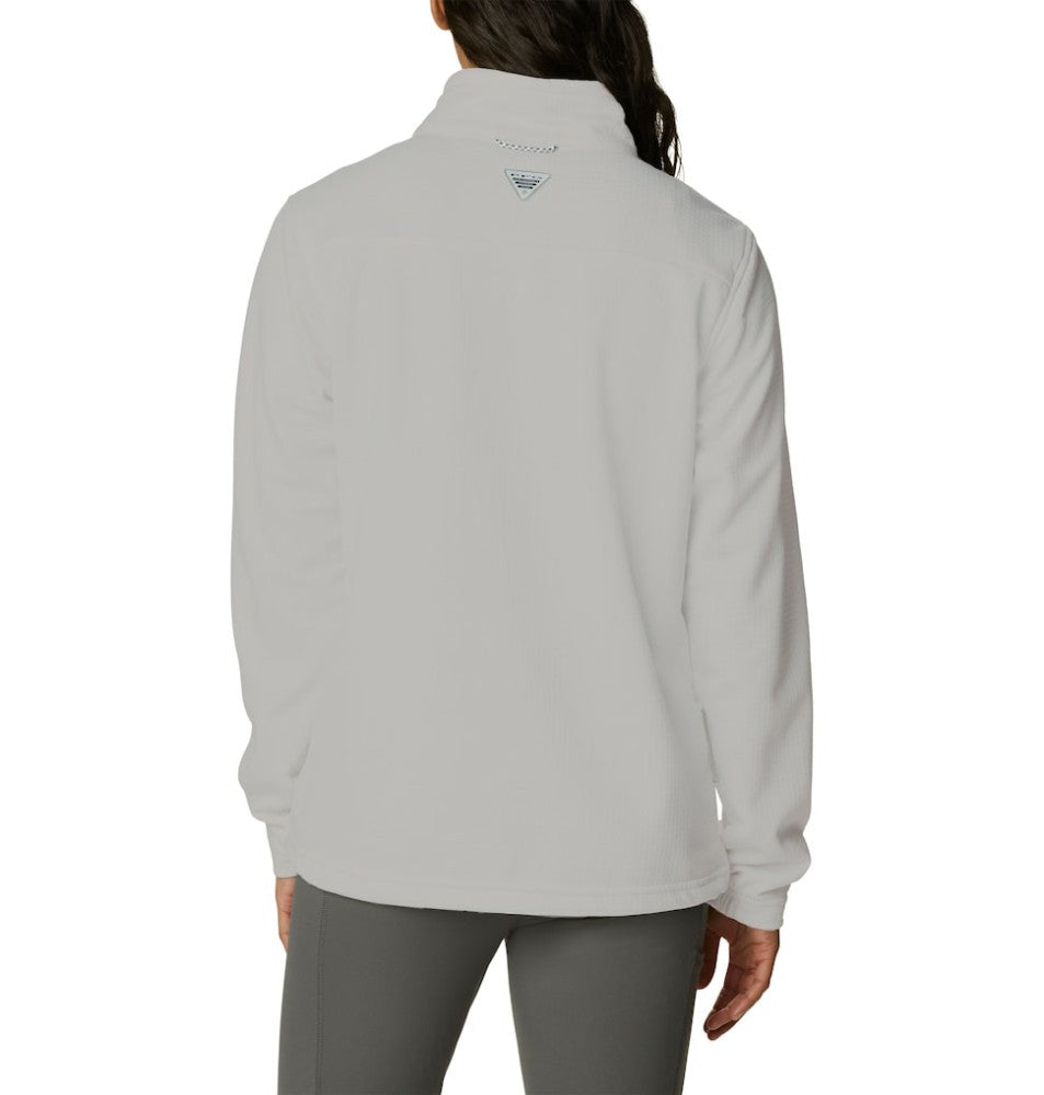 Tampa Bay Rays Columbia Women's Skiff Guide Fleece Half-Zip Pullover Jacket - MLB