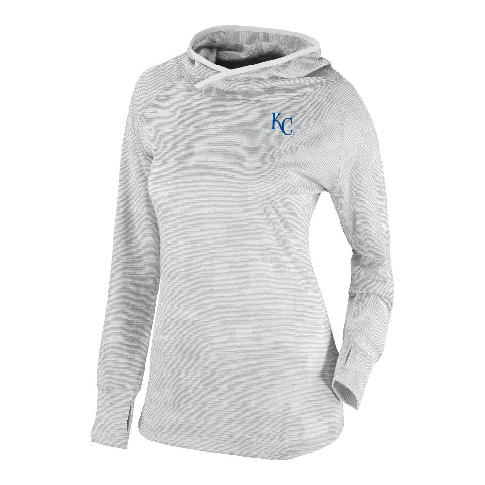 Kansas City Royals Columbia Women's Omni-Wick Sunday Ball Raglan Pullover Hoodie - MLB