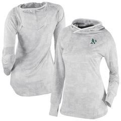 Athletics Columbia Women's Omni-Wick Sunday Ball Raglan Pullover Hoodie - MLB